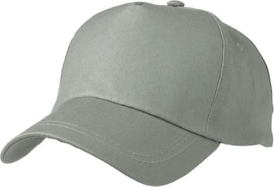 Myrtle Beach Volwassenen Unisex 5-paneel Licht gelamineerde Promo Cap (Donkergrijs)