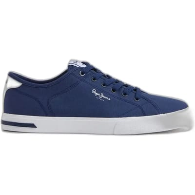 Pepe Jeans Keton Series - Herensneakers - Granatowy - Textiel - Maat 42