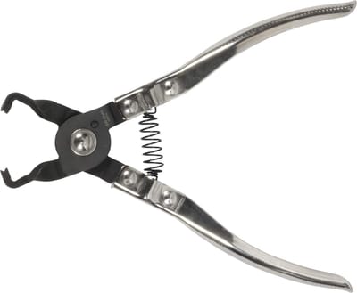 SW-Stahl 45001L veerklemtang 192 mm I slangklemtang wagen voor veerbandklemmen met drie uiteinden I veerbandklemtang zonder handgreepafdekking I demontage- en montagetang veerbandklemmen