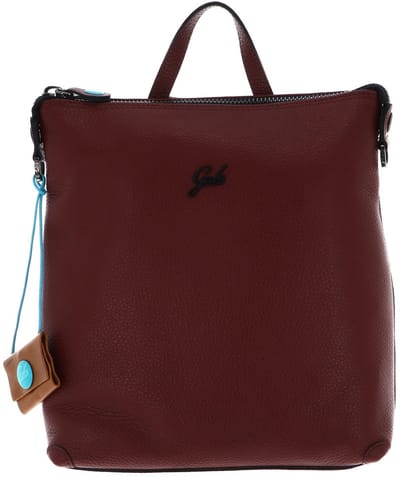 Gabs Leren vrijetijdsrugzak rugzak Lolita Backpack Terracotta donkerrood