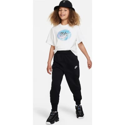 NIKE - sportswear club fleece big kid - Sport joggingbroek meisjes - Zwart