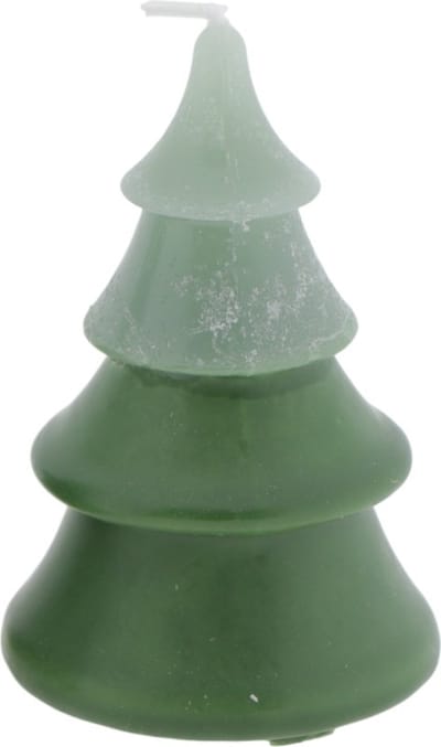 Home Society - Kerstboom kaarsjes - Duo Layer - Groen - Lichtgroen - S - Doosje 6 stuks