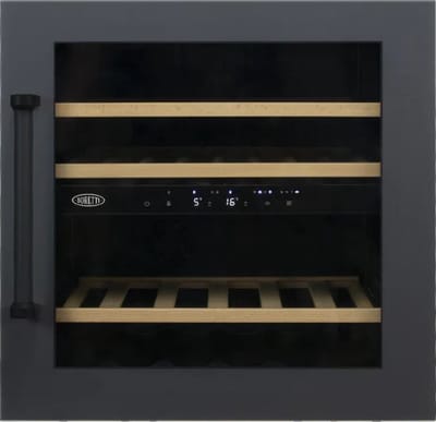 Boretti MLWC60AN Wijnklimaatkast inbouw 60cm, 2 zones, 28 flessen, AN