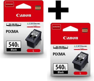Canon PG-540L - Inktcartridge - Origineel - Hoge capaciteit - 2x Zwart + Retourzakje