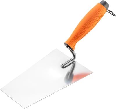 NEO Serie - Trapeziumvormige Kielnia - 180mm - Roestvrij Staal - Ergonomische Tweemateriaal Greep