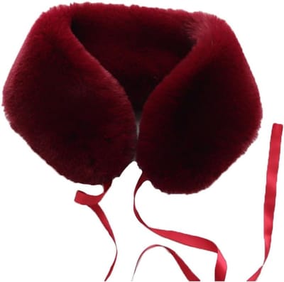 Winterse Faux Fur Sjaal met Fluffy Kraag voor Kinderen - Warme Sjaal en Wrap voor Jassen en Mantels
