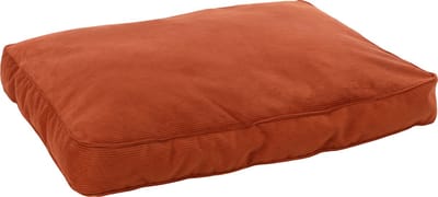Hondenkussen – Flamingo Celeste Cognac 80x60cm – afneembare hoes & antislip bodem – comfortabel en stijlvol – gemaakt in Europa