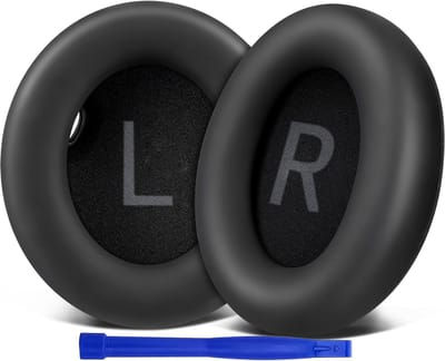 Vervangende Oorkussens voor Anker Soundcore Space One Hoofdtelefoon, Zacht Earpads Kussen met Geluiddempende Schuim en Leer voor Comfortabel Luisteren