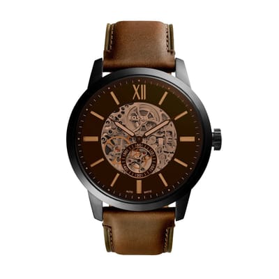 Fossil Townsman ME3155 Herenhorloge 48 mm - Zwart