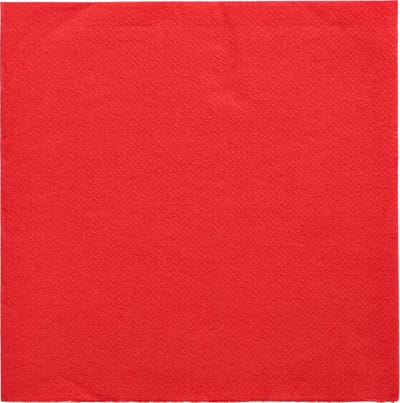 14x 50 Servetten DAILY Collection 1/4 vouw 32 cm x 32 cm rood