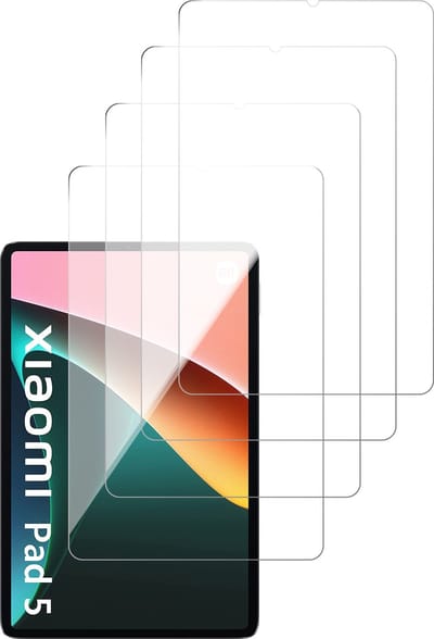 Screenprotector geschikt voor Xiaomi Pad 5 - Gehard Glas Beschermglas Tempered Glass Screen Protector - 4 Stuks