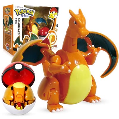 bal Pokemon misvormde figuur Pikachu Charizard Venusaur Blastoise Gyarados Solgaleo Lunala Actiefiguur pokébal poke kind Speelgoed