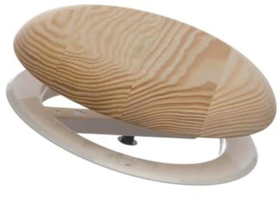Universele Houten Diffuser Ø 125mm - Regelbare Ventilatiekap voor Sauna
