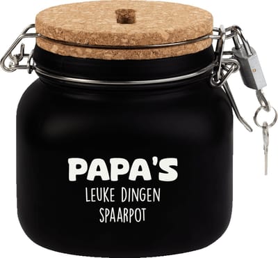 Luxe Spaarpot - Papa