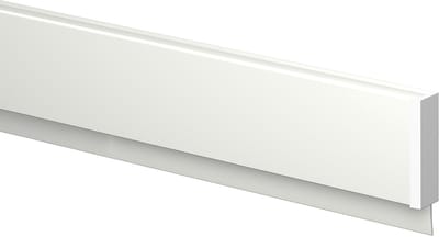 Artiteq Info Rail Presentatiesysteem - Los - Inclusief bevestigingsmateriaal en eindkappen - Wit - 100 cm - Ophangen van foto's, tekeningen of recepten