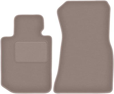 Beige voormatten voor: BMW 2 G42 Coupé (2021-2022)