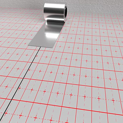 Aluminium plakband 100 mm x 100 m - Hoge kleefkracht en warmtebestendig