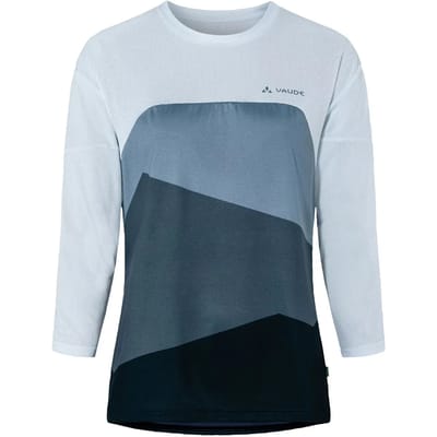 VAUDE Women's Moab LS T-Shirt V, fietskleding, Dames, Fietsshirt