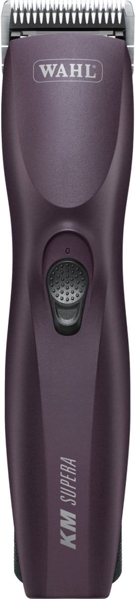 Wahl KM Supera snoerloze tondeuse voor huisdieren - 2 verwisselbare batterijen, 2 hoge snelheidsinstellingen, lichtgewicht ergonomisch ontwerp, voor eigenaren, professionele verzorgers en dierenartsen