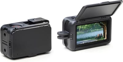 Camera Frame - Beschermende Kooi - Outdoor Avonturen - Geïntegreerd Zonnescherm - 3.5 x 7.8 x 5.5 cm - Zwart