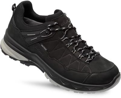 Grisport Tampa Low Wandelschoen - Dames leren lage wandelschoenen - Black