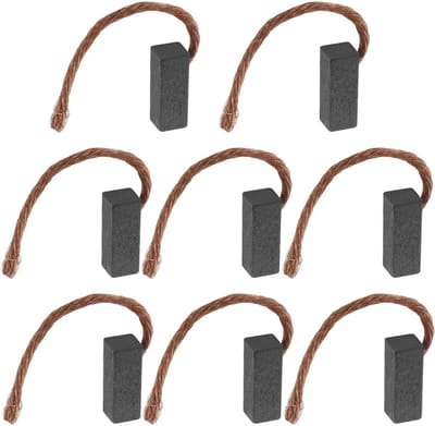 4 Pairs Motor Koolstofborstels 4x4x12mm voor Auto, Vrachtwagen en Waterpomp Reparatie Onderdelen