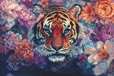 Diamond Painting - Eyes of the Wild - Ogen van het Wild - Letistitch - 50 x 76 cm