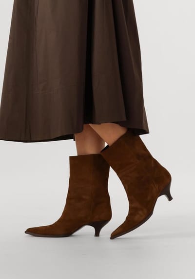 Omoda Av254 Enkellaarsjes Dames - Bruin - Maat 37