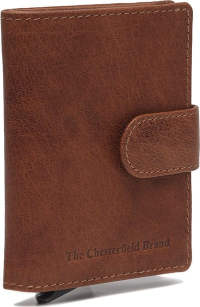 The Chesterfield Brand Praag - Creditcardhouder 6cc 10 cm RFID (cognac)
