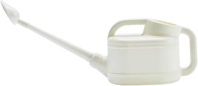 Grote Gieter - Planten water geven - Binnen en buiten - Lange uitloopkop - 4L Capaciteit - Wit