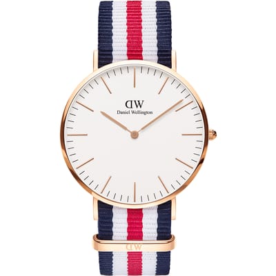Daniel Wellington DW Watch Classic Canterbury Rose Gold 40mm