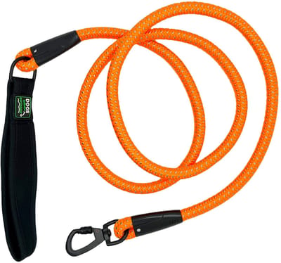 Cosensi- Hondenriem Duurzaam - Reflecterend - Soft Grip Handgreep - 1,80 m - Nylon Klimtouw - Geschikt voor Honden tot 24 kg - Hondentuig