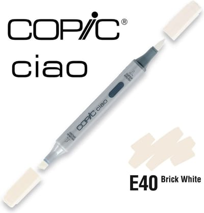 Copic Ciao Marker E40 Brick White