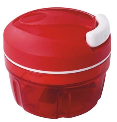 VHV - Groentehakker - Uienhakker - Handhakmolen - Handmatige groentehakker - Hakmolen met trekkoord - Keuken hakker - Snijhulp keuken - Uien snijder - Voor koken - Voor keuken - Voor meal prep