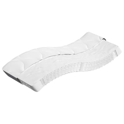vidaXL - Pocketveringmatras - middelhard - 90x200 - cm
