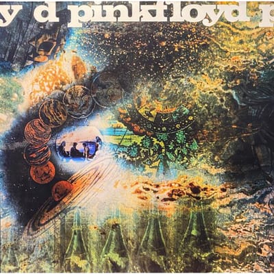 LP Record PINK FLOYD - A Saucerful Of Secrets PFRLP2 Pink Floyd Reco 2016 US Rock gray
