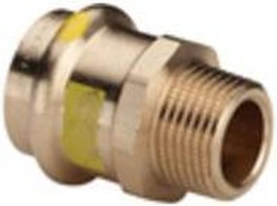 Viega Profipress puntstuk - 1x22 mm buiten x pers gas