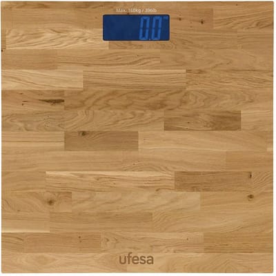 UFESA Geneva – Personenweegschaal – Digitaal – Houtlook - Max. 180 kg
