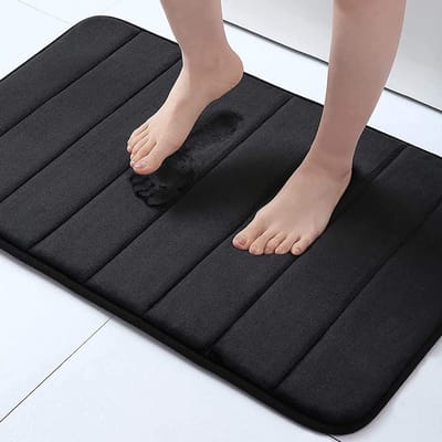 Luxe Badmat – Traagschuim Mat 60×40 cm, Antislip, Snel Waterabsorberend en Machinewasbaar