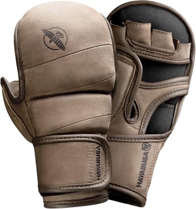Hayabusa T3 LX 7oz Hybride Handschoenen - Vintage - Italiaans Leer - maat S