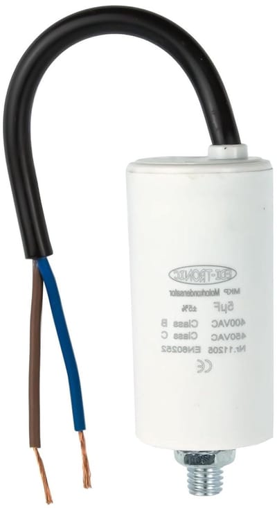 Motor Condensator - Startcondensator Werkcondensator - Motor Aansturen - Polypropyleen Materiaal - 5µF 450V - Niet gespecificeerd