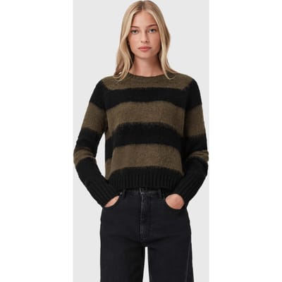 AllSaints Lou Jumper Black/green Taglia: XS | Maglioni a maglia Outlet | Donna | Nero