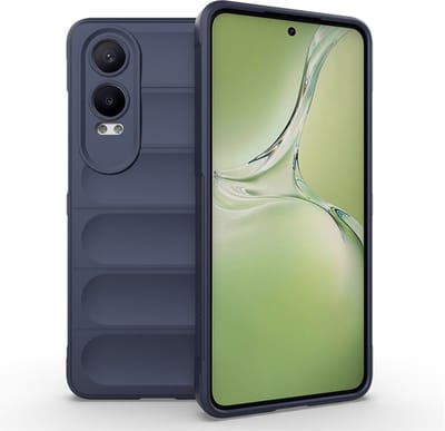 MobyDefend Hoesje - Geschikt voor OnePlus Nord CE 4 Lite - TPU Gripcase - Blauw