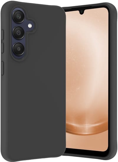 Hoes - Geschikt voor Samsung Galaxy A26 - Sterk & Shockproof - Hoesje Cover - Siliconen Case - Zwart