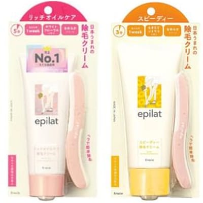 Kracie - Epilat Hair Removing Cream Rich Oil Care Speedy - 150g