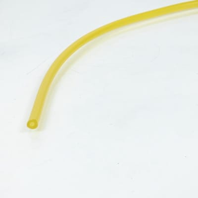 Durite d'huile graissage séparé Ø3x6mm x 1 mètre jaune pour moto 50 à boite scooter