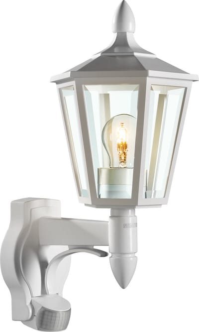 Steinel L 15 S 617912 Buitenlamp met bewegingsmelder (wand) Spaarlamp, LED E27 60 W Wit