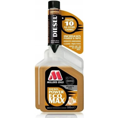 Diesel Power Ecomax cetaan booster - brandstofadditief - 500 ml – Millers Oils