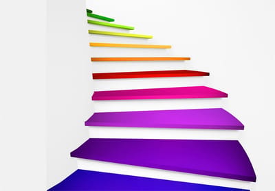 Fotobehangkoning - Behang - Vliesbehang - Fotobehang Magische Trap 3D - Magic of childhood - 150 x 105 cm