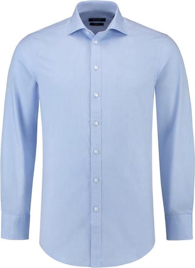 Tricorp 705007 Overhemd Fitted - Blue - 40/7